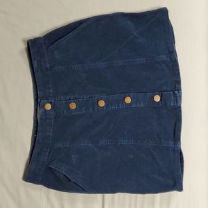 Blue Teal Skirt